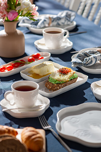 Emsan Florist 30 Parça 6 Kişilik Porselen Kahvaltı Servis Takımı