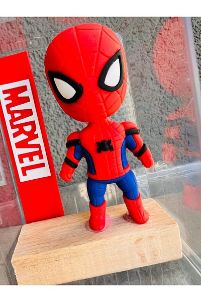 Derin Düşler Silicone Spider Man Figure - Put into Transparent Plastic Boxes