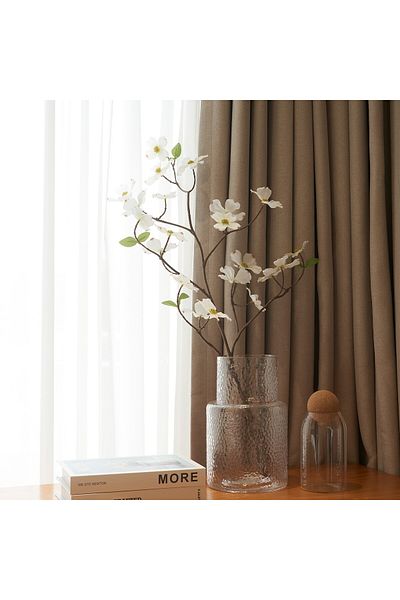 IKEA SMYCKA Dogwood Artificial Spray White 100cm Indoor/Outdoor Floral D cor