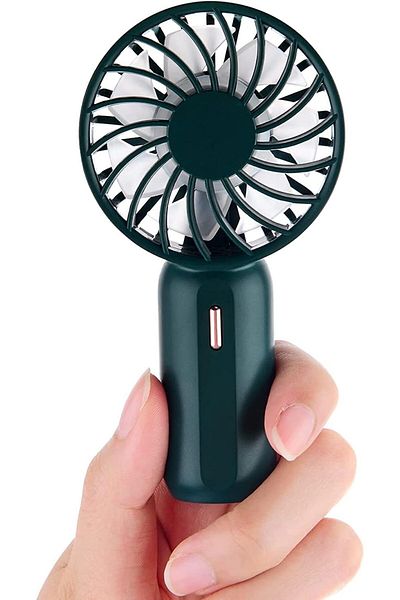 AWH Handheld Mini Fan USB Rechargeable Adjustable Speed, Battery Operated for Home & Travel