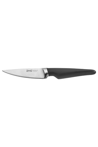 IKEA VÖRDA Paring knife, black, 9 cm