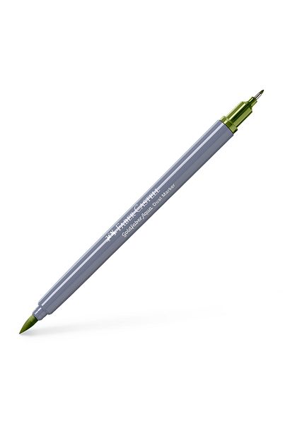 Faber Castell Watercolor Marker Dual Tip Goldfaber Opaque Chrome Green 174 Faber-Castell