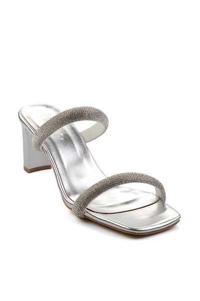 Bambi Metallic Lame Women's Slippers K 04124004209
