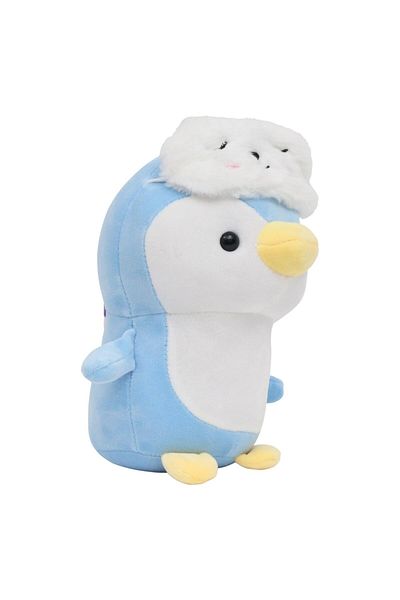 tototoys Toto Toys - Plush Soft Toy - Penguin - Blue - 23 cm