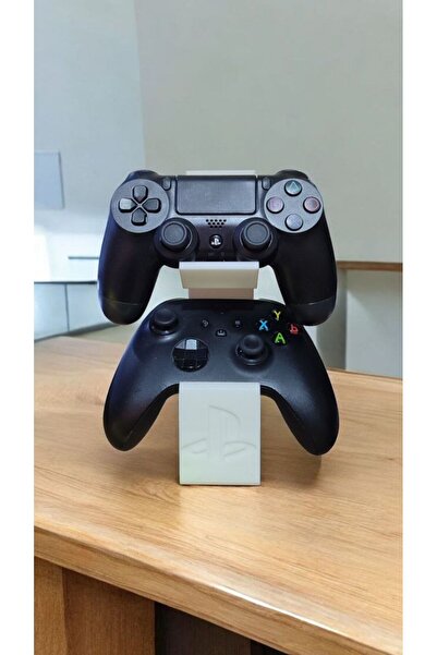 Sony İkili Oyun Kolu Standı Playstation Logolu Bütün Oyun Kollarıyla Uyumlu S...