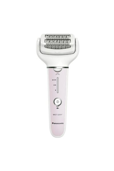 PANASONIC Panasonic ES-EY80-P503 Epilator, Wet & Dry, Cordless, 2 discs & 60 tweezers, Pressure sensor