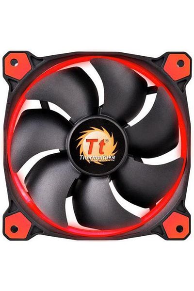 THERMALTAKE Ventilator Thermaltake Riing 12 High Static Pressure RED LED, 120 mm