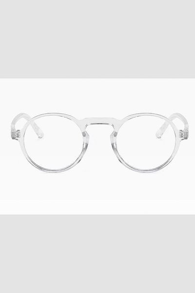 Toz Vintage Vanity Clear Blue Light Blocking Clear Glass Glasses
