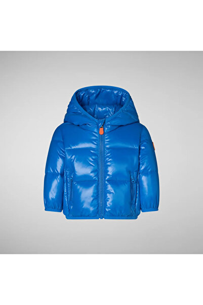 SAVE THE DUCK Unisex Çocuk Şişme Mont Mavi - Jody