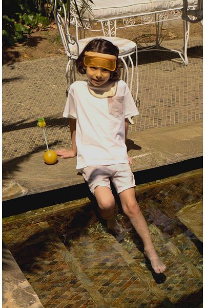 LUESS Boy's Oversize Pattern Pocket Detailed Bottom Top Set (2-3 Years 7-8 Years)