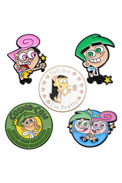 Choice TZ1608 1-10 قطع/مجموعة بروش فيلم رسوم متحركة كرتونية دبابيس المينا برو...