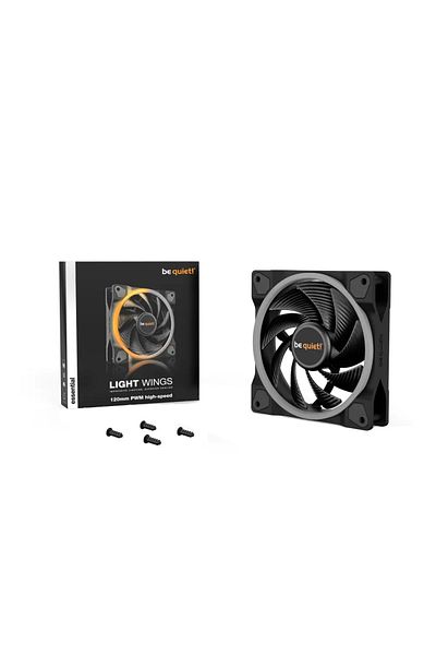 Be Quiet! Ventilator ARGB be quiet! LIGHT WINGS 120mm PWM High-Speed (BL073), 120x120x25 mm