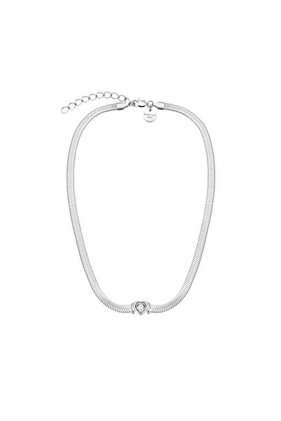 Rosefield JNSWS.J1003 Kalp Kristal Taş Çelik Kolye