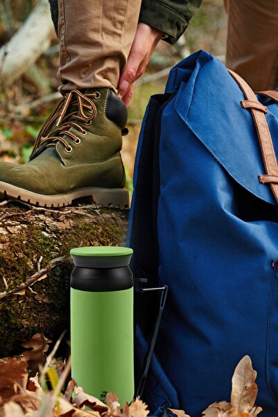 Karaca Rainbow Green Stainless Steel Thermos 350 ml (KEEPING HOT/COLD UP TO 8 HOURS)