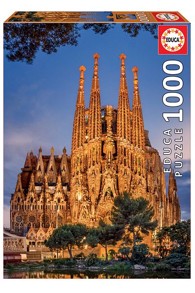 EDUCA Puzzle Sagrada Famılıa 1000 Piece Puzzle