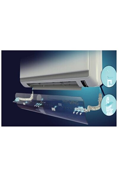 civelek soğutma Ayarlanabilir Hava Yönlendirici Klima Aparatı 56x120 CM