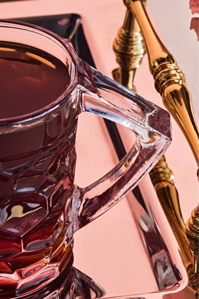 Karaca Defne Set of 6 Tea Glasses 195 ml