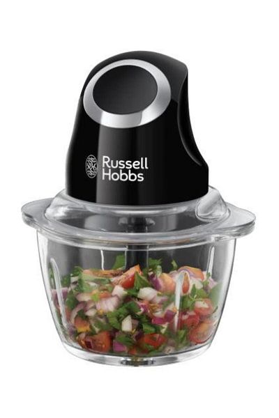 RUSSELL HOBBS Mini tocător Russell Hobbs negru mat 24662-56, 200 W, 0,5 L (Negru)