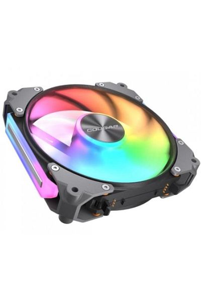 Cougar Ventilator Cougar Apolar 120 ARGB, ARGB LED, 120mm, Negru