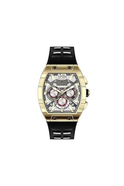 Raymond Rym-83604 Stainless Steel - Silicone Cord - Raymond Men's Wristwatch