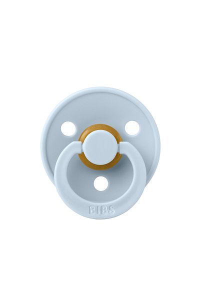Bibs Baby Blue 18 Months+ Colorful Pacifier