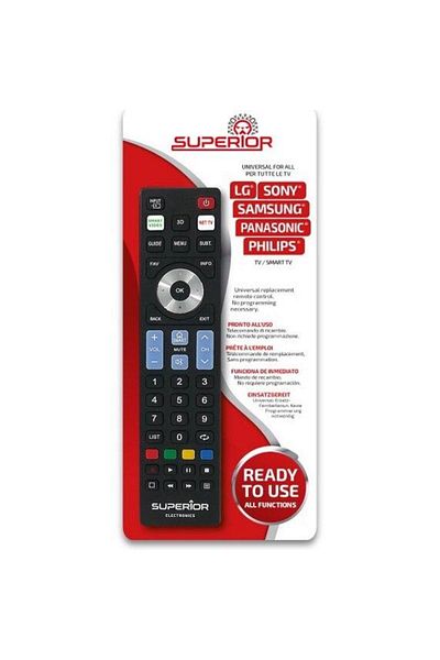 Superior Telecomanda universala pentru televizore Smart/LCD LG, Sony, Samsung, Panasonic, Philips