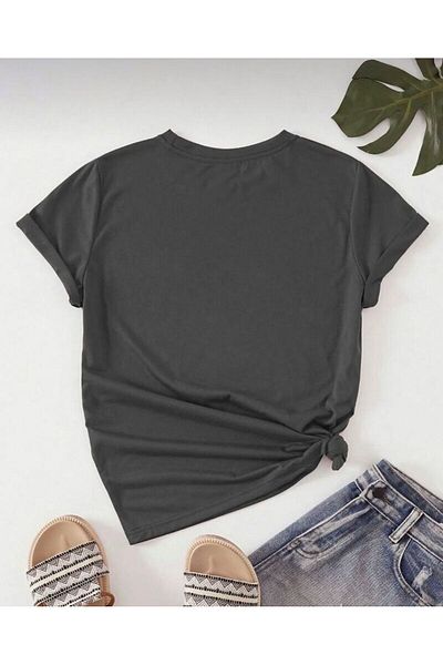 khufu Μπλουζάκι Unisex Oversize - Άνετη εφαρμογή με στάμπα Heart Rhythm και καπνιστή