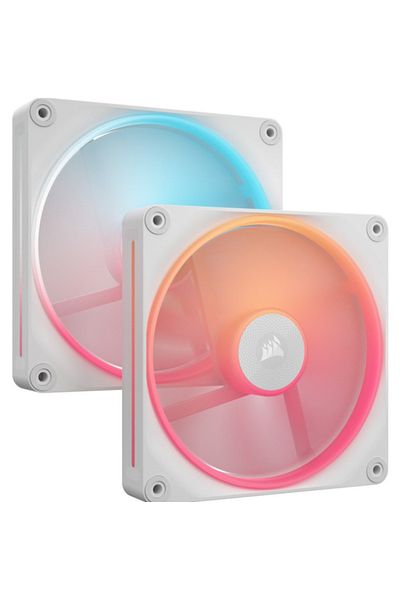 Corsair CORSAIR iCUE LINK LX140-R 2x140mm RGB Fans (White)