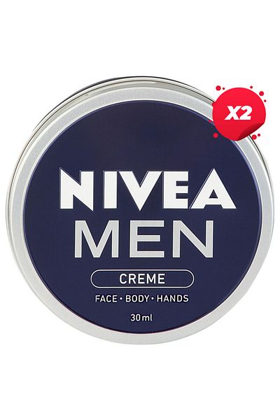 NIVEA X2 - NIVEA CREMA 30ML MEN HIDRATANTA