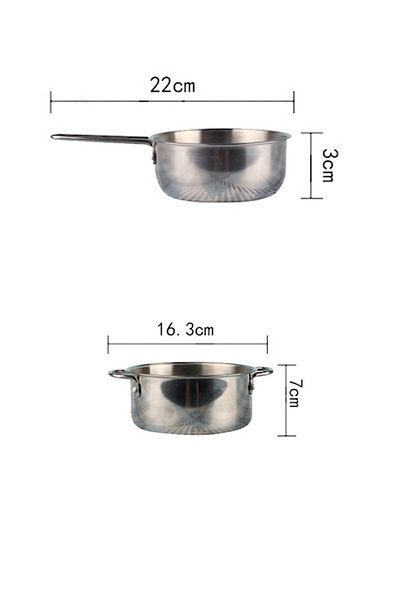 PopŞeker Toy Steel Cookware Pan Set with Rack 8 Pieces: Little Chefs' Dream!
