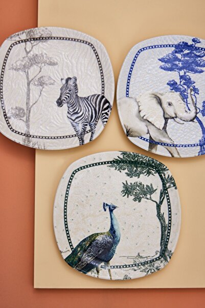 Karaca Jumanji 6 Parça Pasta Takımı 20 cm