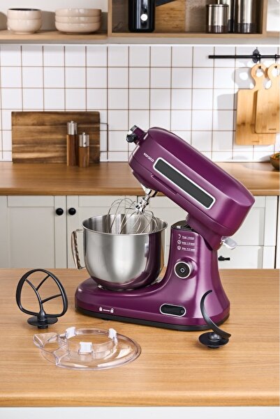 Karaca Pro Artisan Zaman Ayarlı Tartılı Mutfak Şefi Royal Berry 1600 W 5 Litre