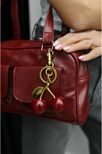 BAGS سحر حقيبة الكرز بلوم