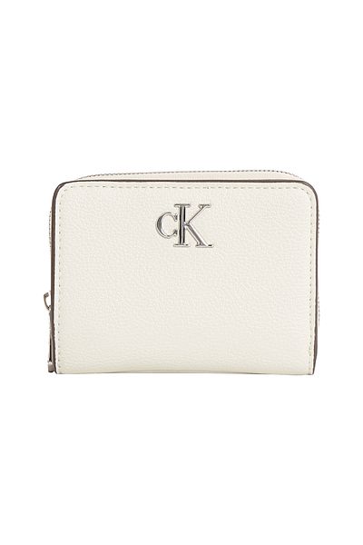 Calvin Klein Calvin Klein Women Silver Birch Minimal Monogram Md Wallet