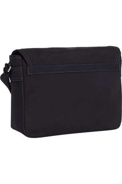 Calvin Klein Calvin Klein Black Workwear Flap Messenger Crossover Bag