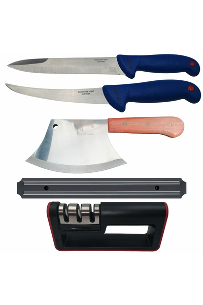 Depox Σετ χασάπη, μαχαίρι, καρφί, σπείρωμα, ξύστρα και μαγνητική θήκη, από αν...