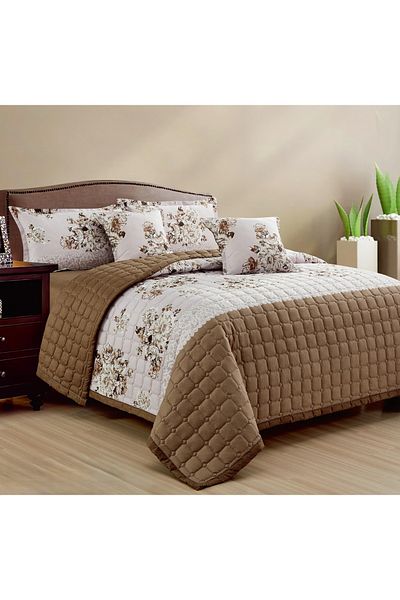 Mark Summer double compressed microfiber mattress to give you elegance, size 230*250 cm
