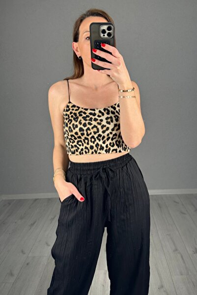 lady special Crop din Lycra cu curea de cauciuc