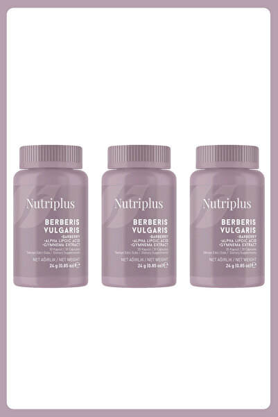 Farmasi Nutriplus Berberis Vulgaris (Karamuk) Extract 30 Capsules - 3 Pcs