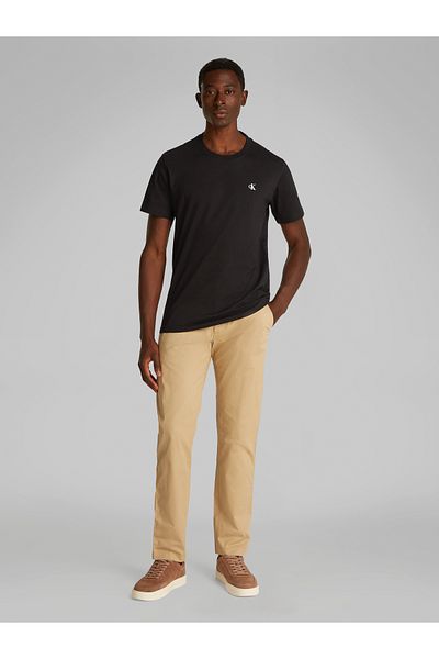 Calvin Klein Calvin Klein Men Black Typeface Graphic Short Sleeve T-Shirt