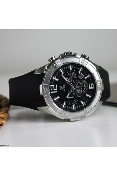 Fiesta Fs 600543   Men's Wrist Watch with Silicone Cord