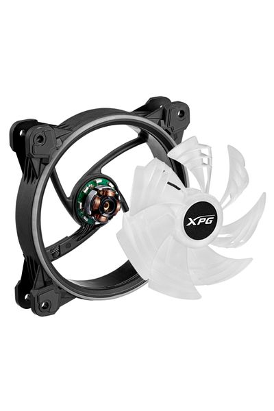 XPG XPG Hurricane fan, aRGB lighting, 1800rpm, 140mm (Black)