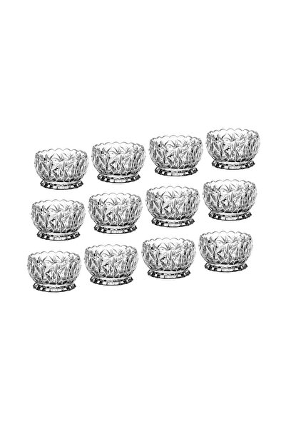 Dania Set Of 12 Glass Bowls With Legs For Nuts And Sweets, Multi-purpose