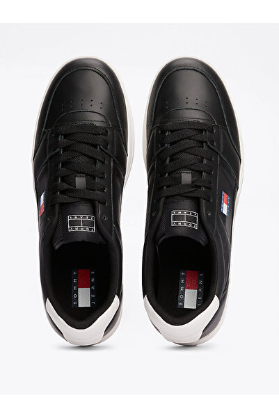 Tommy Hilfiger Erkek Siyah Sneaker