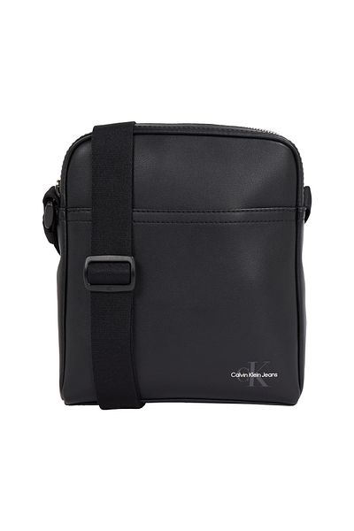 Calvin Klein Calvin Klein Black Mono Logo Reporter 1 Crossover Bag
