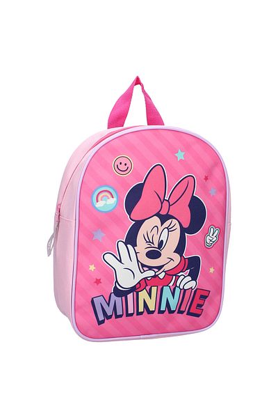 Minnie Mouse Kindergarten backpack, 29x22x9 cm, multicolor, adjustable and padded straps, Minnie Mouse Glam It Up