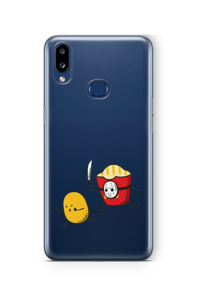 Multitronic Samsung Galaxy A10S Compatible Potato Design Printed Transparent ...