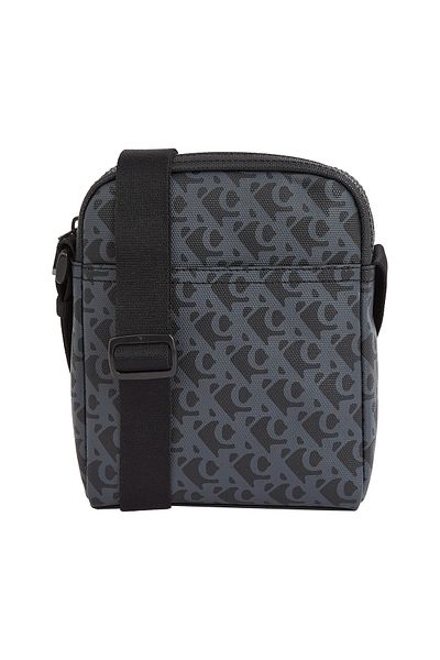 Calvin Klein Calvin Klein Black Matte Aop Reporter Crossover Bag