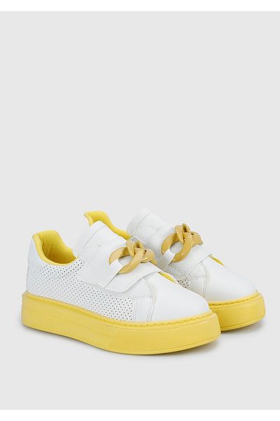Kiddo Yellow Sneakers for Girls