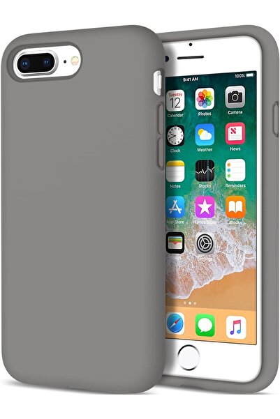 izzytech iPhone 8 Plus Case, iPhone 7 Plus Case Liquid Silicone Durable Prote...